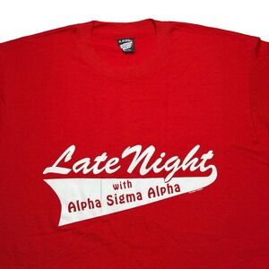 Vintage Monticello Arkansas x Late Nights - alpha sigma alpha sorority shirt
